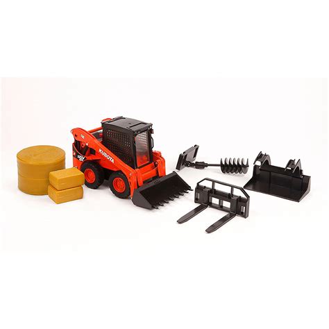 1 32 kubota skid steer toy|kubota truck toy set.